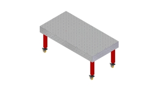 projekt stołu spawalniczego