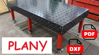 projekt stołu spawalniczego