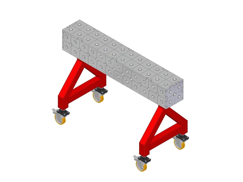welding table extension tooling
