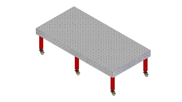 projekt stołu spawalniczego
