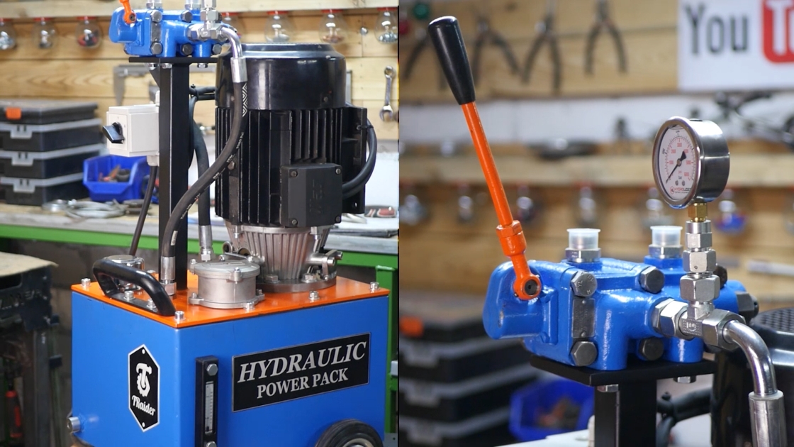 ready-made hydraulic power unit Approximation shot