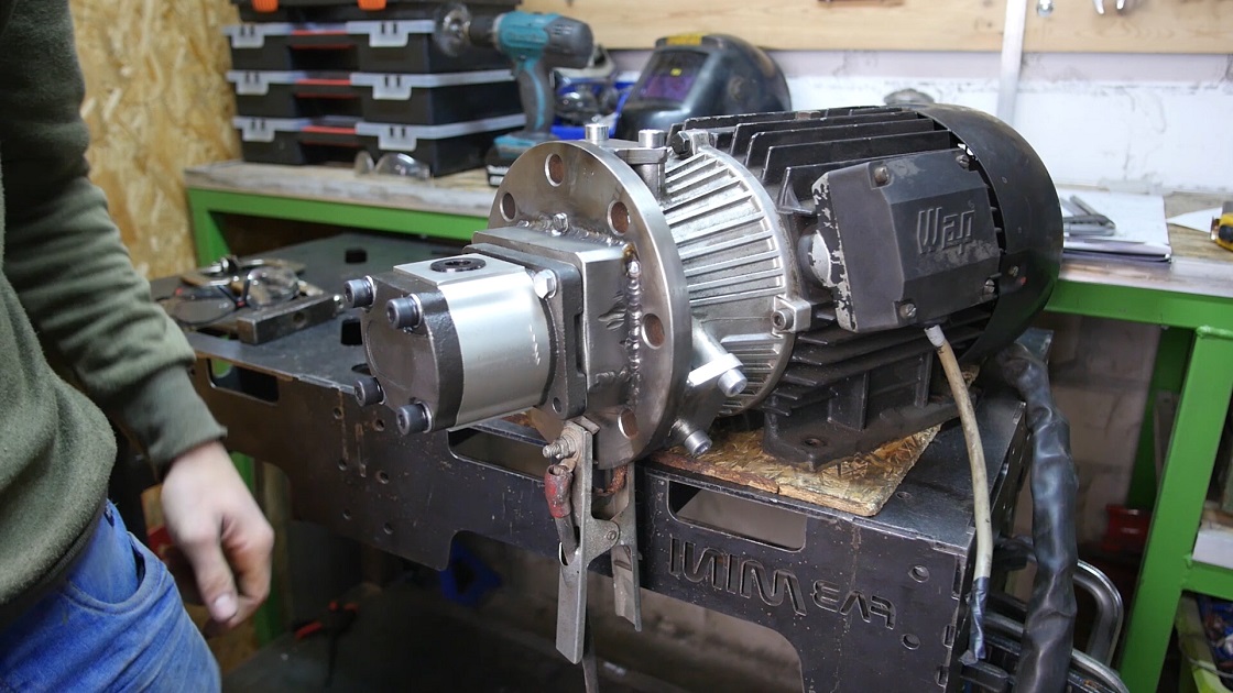 ready-made pump and motor assembly